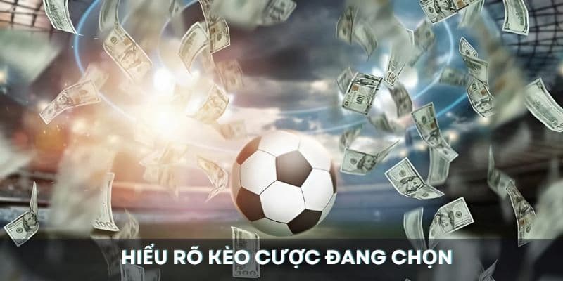 cá cược bóng đá Hiểu rõ kèo cược đang chọn